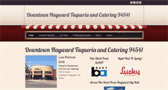 Desktop Screenshot of haywardtaqueriacatering.com